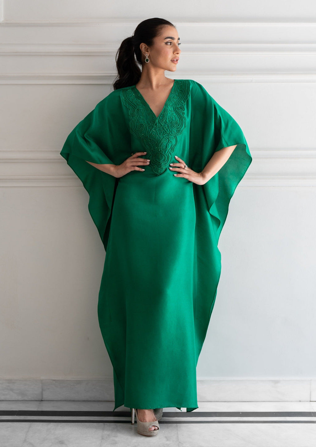 The Maya Kaftan - Green