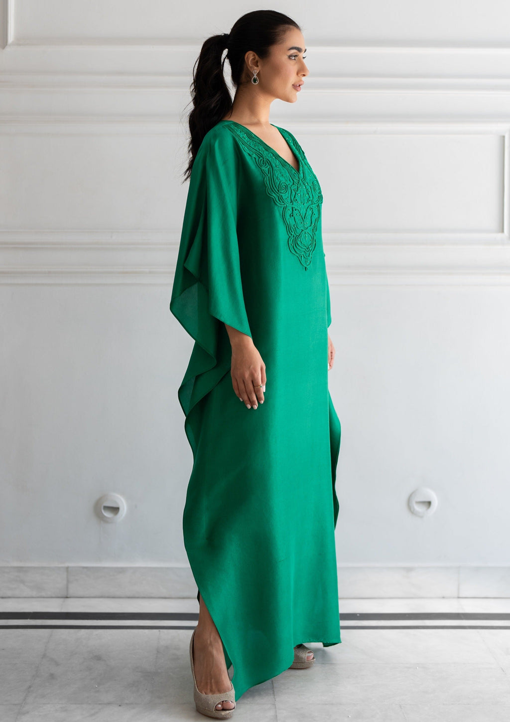 The Maya Kaftan - Green