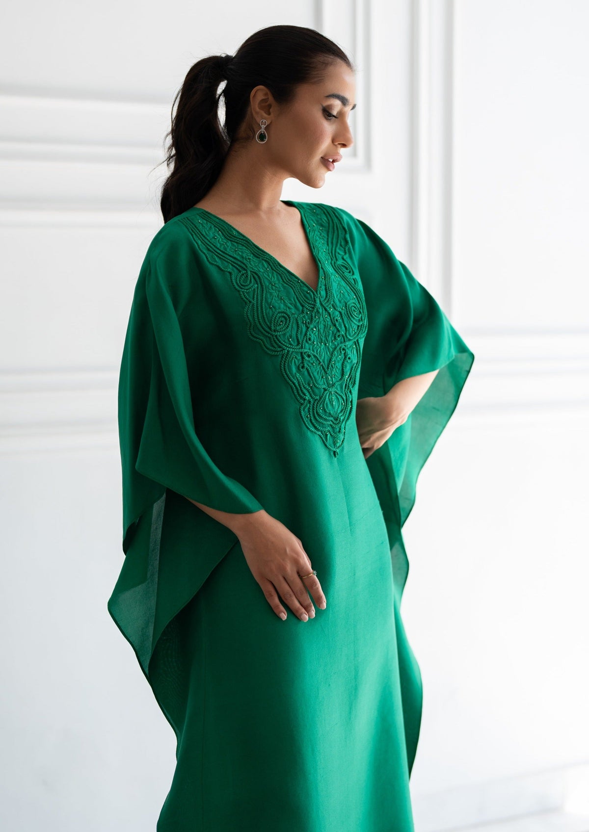 The Maya Kaftan - Green