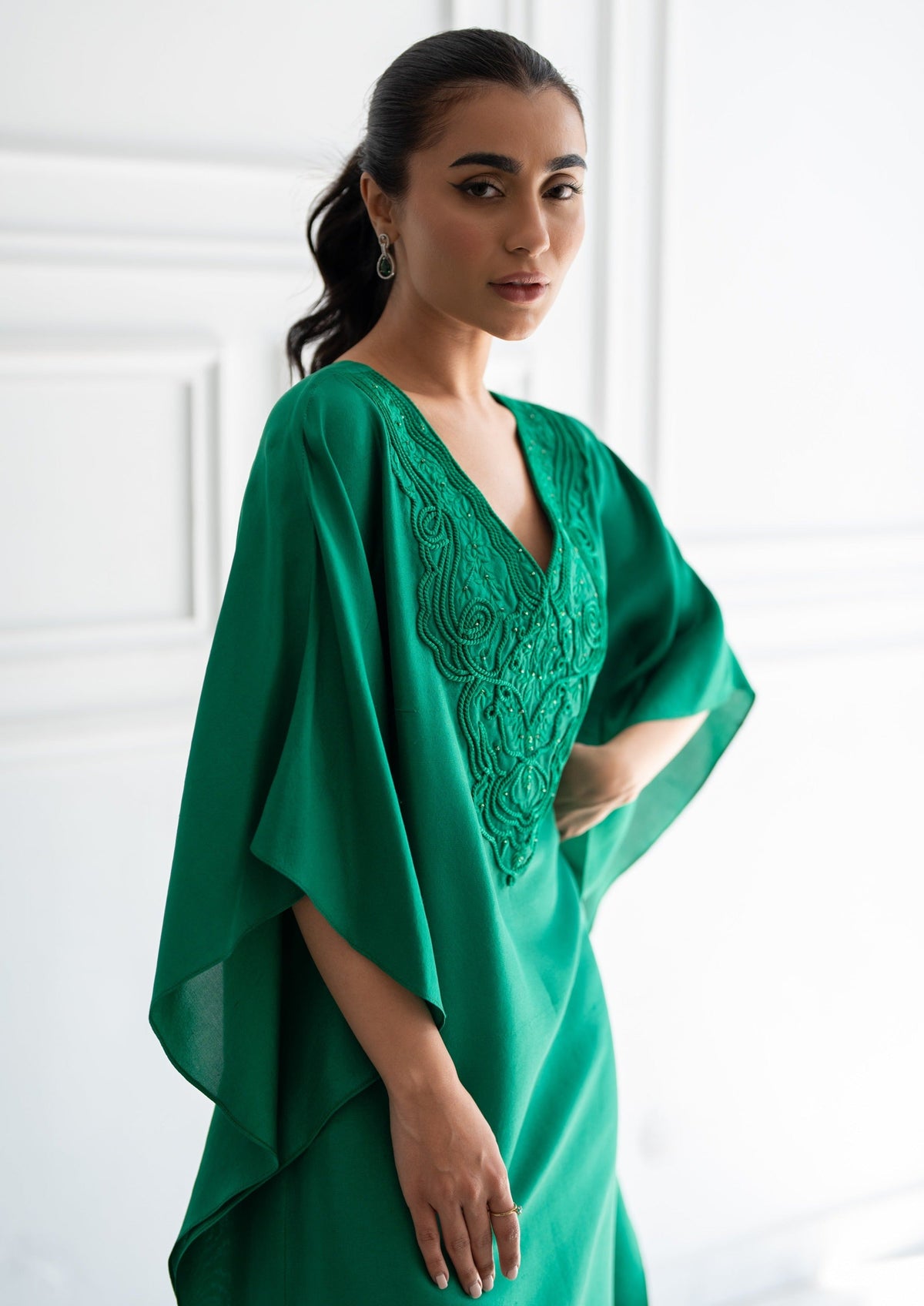 The Maya Kaftan - Green