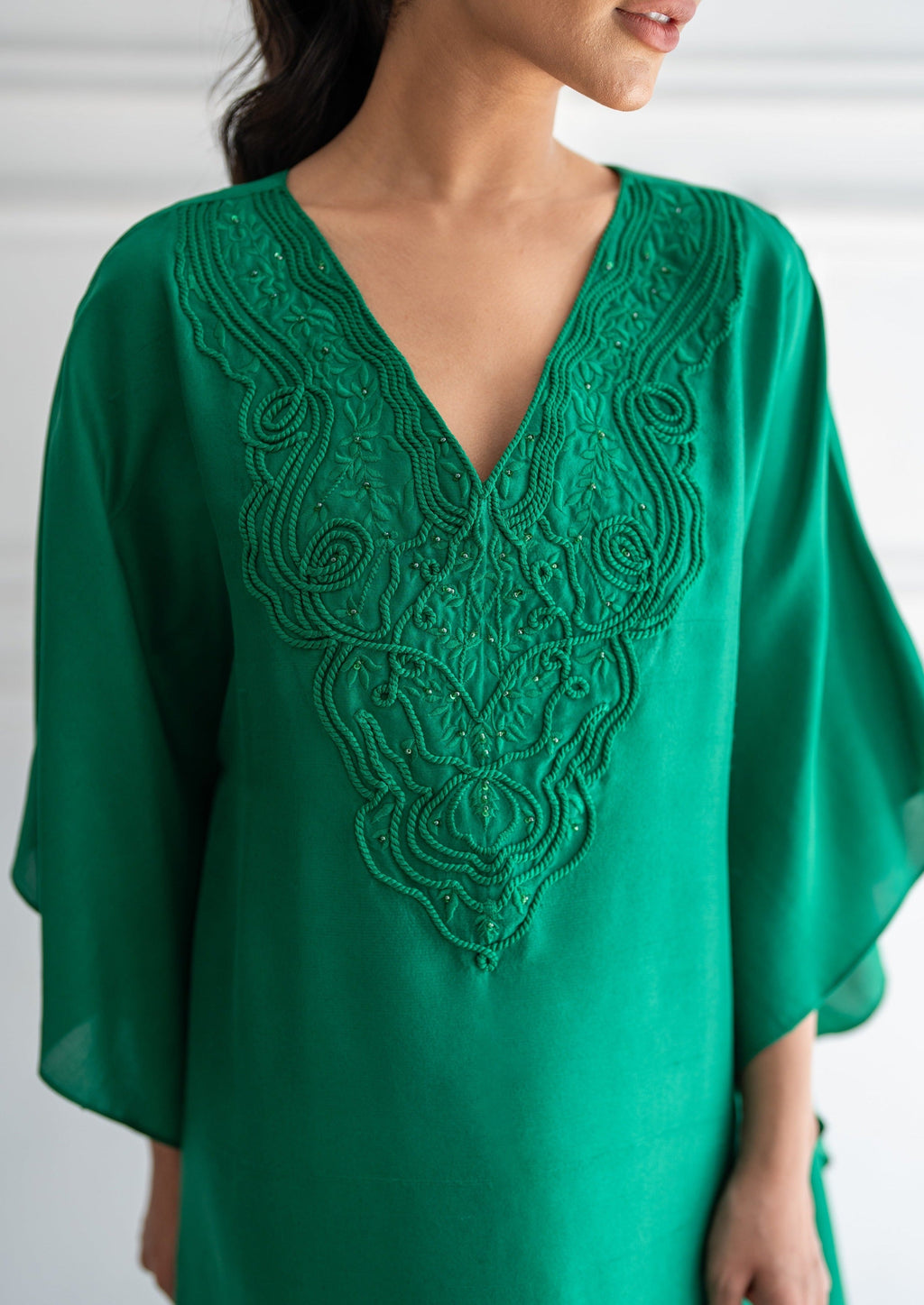 The Maya Kaftan - Green