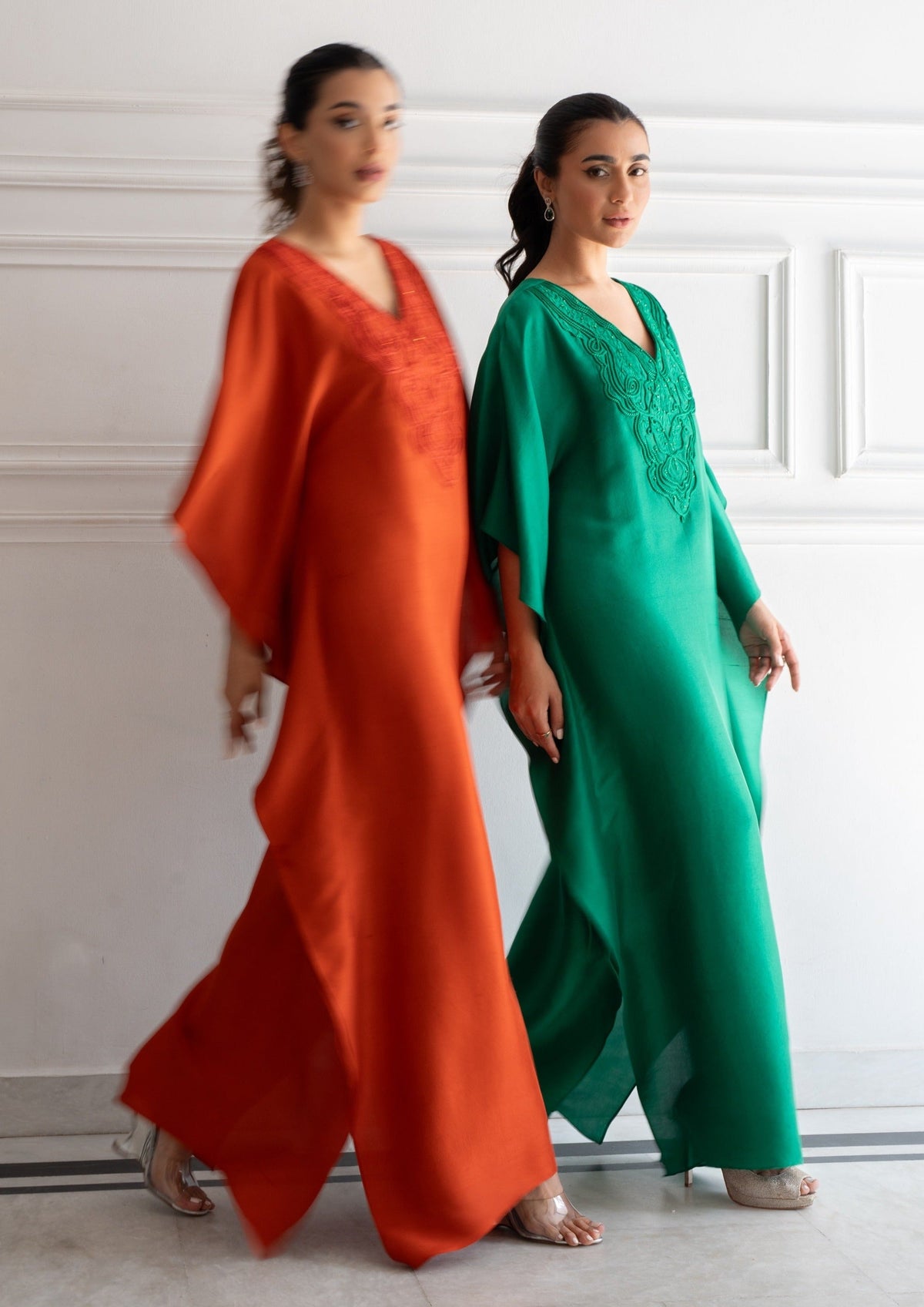 The Maya Kaftan - Green