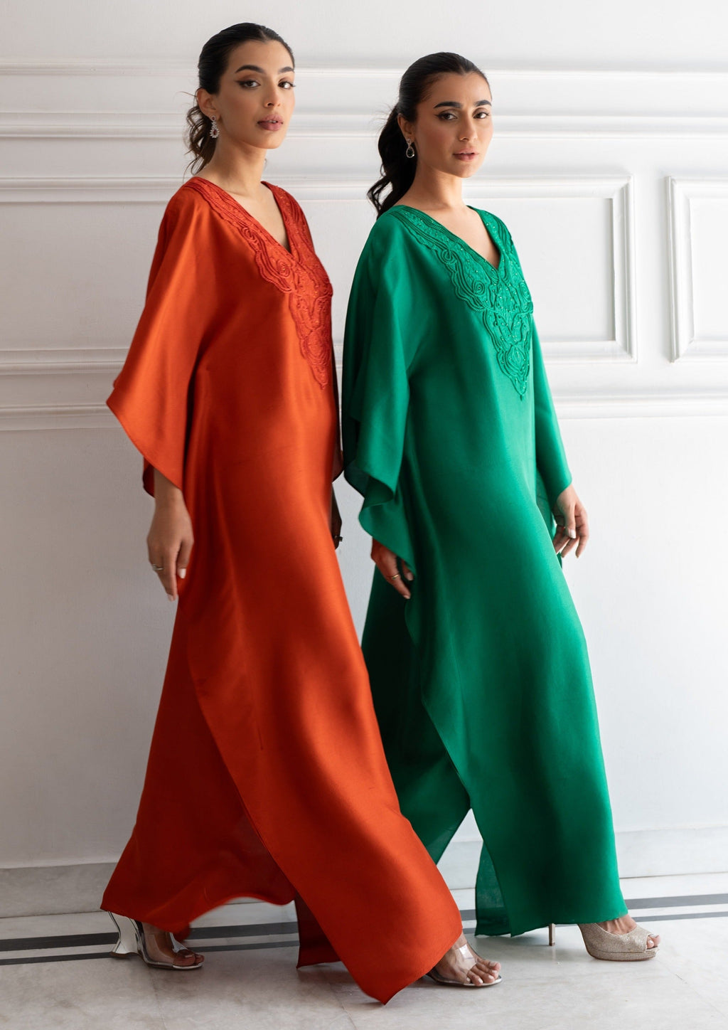 The Maya Kaftan - Green