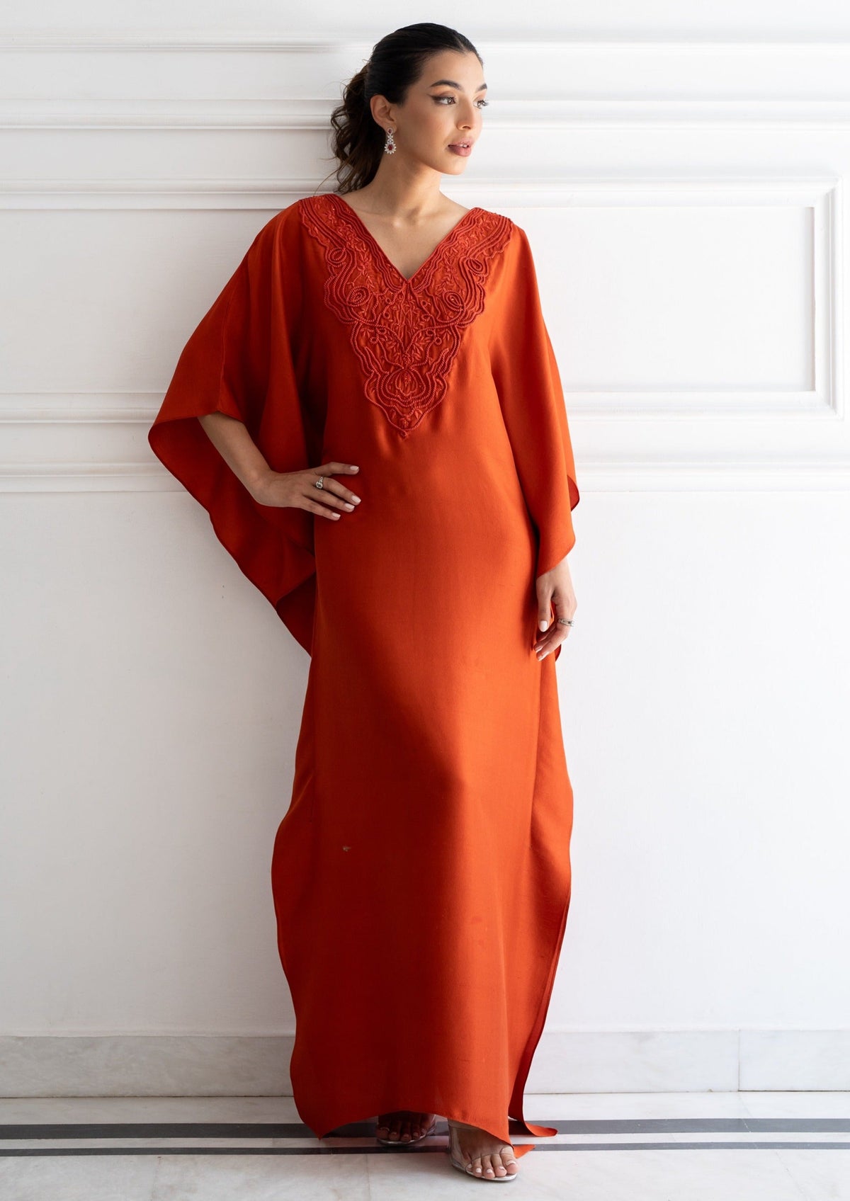 The Maya Kaftan - Orange