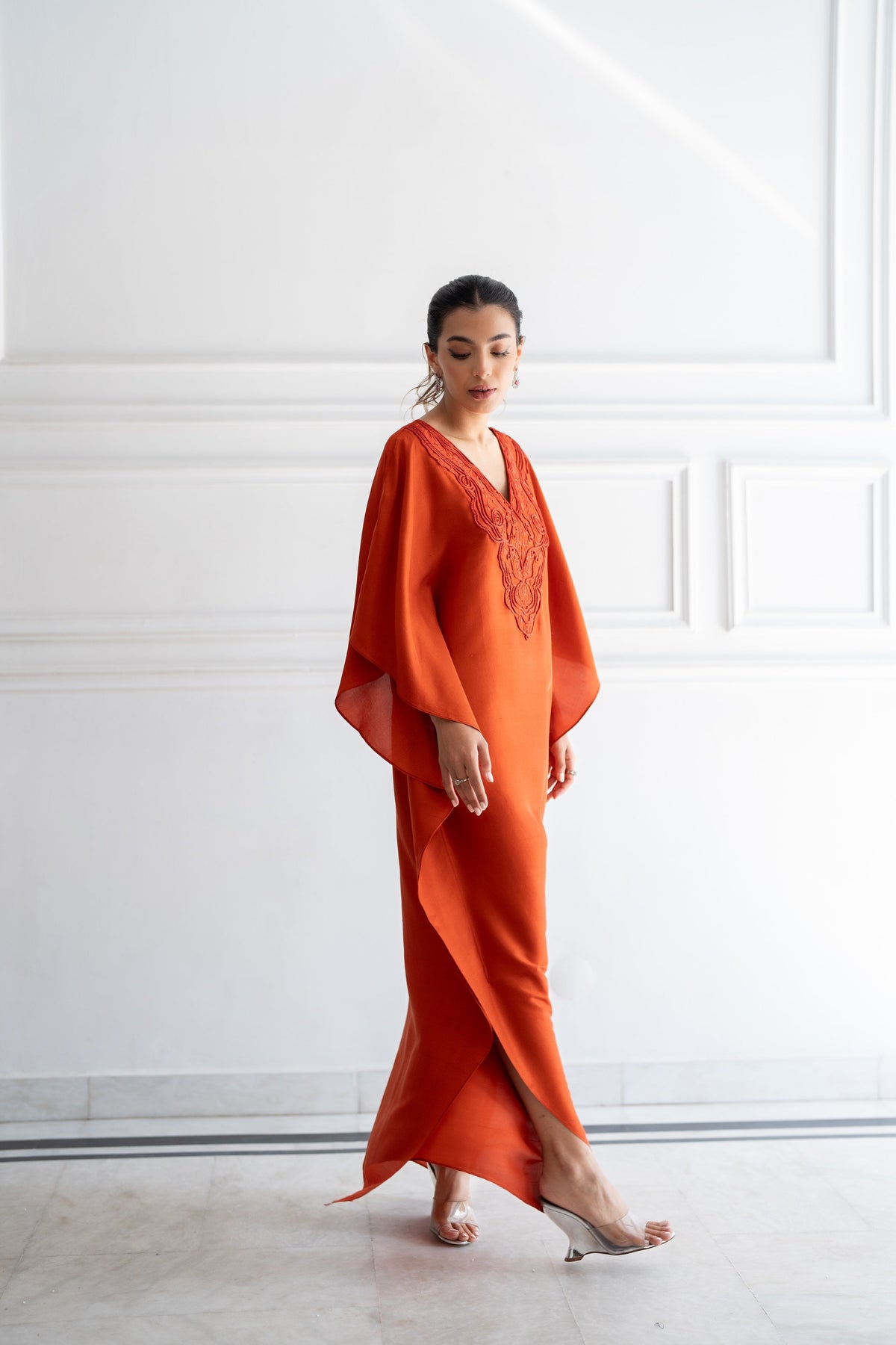 The Maya Kaftan - Orange