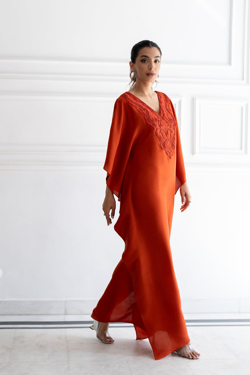 The Maya Kaftan - Orange