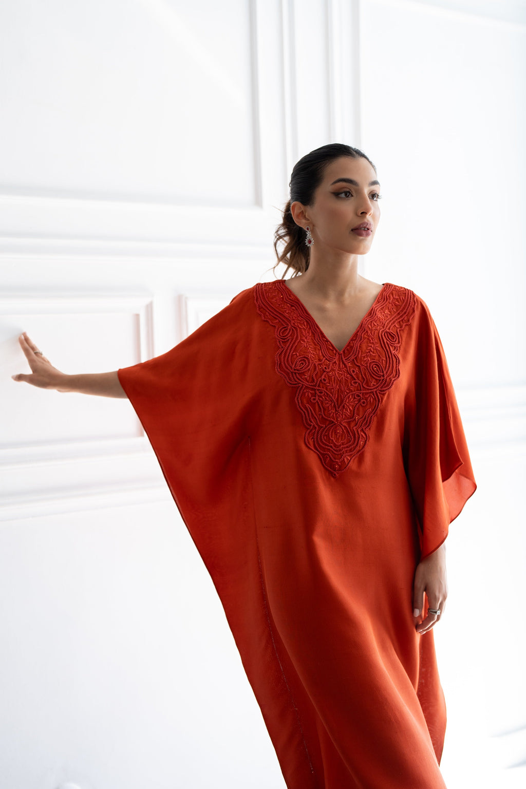 The Maya Kaftan - Orange